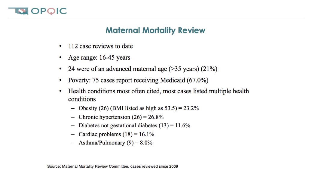 Maternal Mortality Review